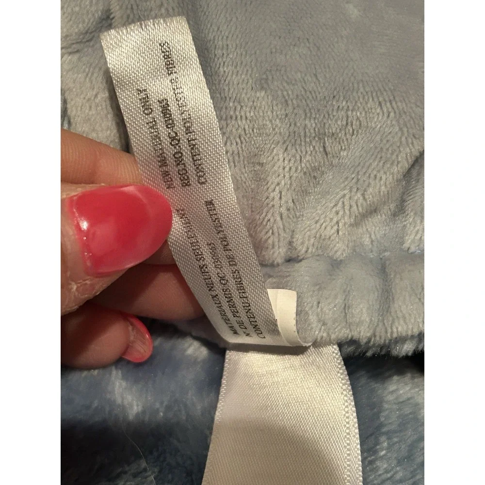 Carters Puppy Dog Lovey Plush Baby Blue Soft Security Blanket‎ 2022